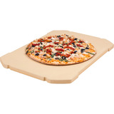 Broil King Pizzastein rechteckig für Baron, Crown, Crown Pellet beige, für Pizzen bis ca. Ø 30cm