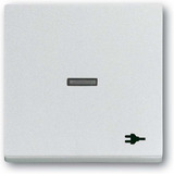 Busch-Jaeger Busch-J. Wippe mit Aufdruck alusilber 1789 ST-83 aluminium, Retail