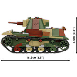 COBI Light Tank 7TP, Konstruktionsspielzeug 