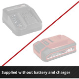 EINHELL Professional Akku-Schlagschrauber TP-CI 18 Li Brushless -solo, 18Volt rot/schwarz, ohne Akku und Ladegerät