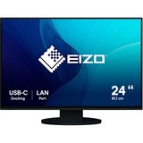 EIZO EV2495-BK, LED-Monitor 61.1 cm (24.1 Zoll), schwarz, WUXGA, IPS, HDMI, USB-C