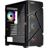 Enermax MarbleShell MS31 RGB, Tower-Gehäuse schwarz, Tempered Glass