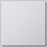 Gira Blindabdeckung Reinweiß Bei Verwendung von Abdeckrahmen 1fach muss der Abdeckrahmen gedübelt werden weiß, Retail