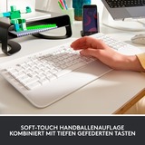 Logitech Signature K650, Tastatur weiß, DE-Layout, Logi Bolt, Bluetooth, für Windows/macOS/Chrome OS/Linux/iPadOS/Android