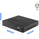 MSI PRO DP10 A14MG-015AT, Mini-PC schwarz, Windows 11 Pro