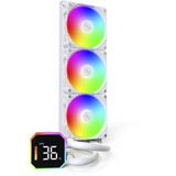 Montech HyperFlow Digital 360, Wasserkühlung weiß