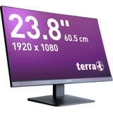 TERRA 2448W V3, LED-Monitor 60.5 cm (23.8 Zoll), schwarz (matt), FullHD, IPS, HDMI, DP, USB-C, Lautsprecher, 100Hz Panel