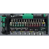 Wera Tool-Check PLUS 2, Bit-Satz schwarz/grün, 39-teilig, inkl. 1/4" Bit-Ratsche
