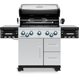Broil King Gasgrill Imperial S 590 IR edelstahl, mit Infrarot-Seitenbrenner und Heckbrenner