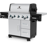 Broil King Gasgrill Imperial S 590 IR edelstahl, mit Infrarot-Seitenbrenner und Heckbrenner