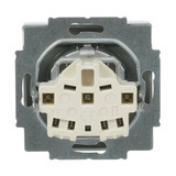 Busch-Jaeger Schutzkontakt Steckdosen Einsatz aluminium, Retail