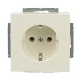 Busch-Jaeger Steckdosen-Einsatz Schutzkontaktsteckdose 2-polig plus Erde 16 Ampere 250 Volt weiß (glänzend), Retail