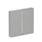 Busch-Jaeger Wippe zwei fach Elektroniktaster edelstahl, Retail