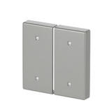 Busch-Jaeger Wippe zwei fach Elektroniktaster edelstahl, Retail