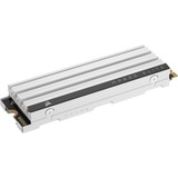 Corsair MP600 ELITE PS5 2 TB, SSD weiß, PCIe 4.0 x4, NVMe 2.0, M.2 2280 mit Kühlkörper