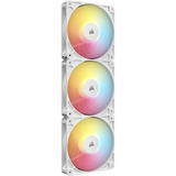 Corsair RS120-R ARGB, Gehäuselüfter weiß, 3er Pack, Reverse, 120 mm