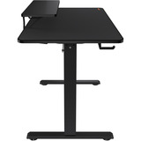 Cougar Gaming-Tisch E-Star 120 schwarz, 120 x 60cm, mit Monitorständer