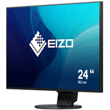 EIZO FLEXSCAN EV2456-BK Generalüberholt, LED-Monitor 61 cm (24.1 Zoll), schwarz, WUXGA, IPS, DisplayPort, DVI, HDMI, VGA