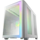 FSP M580, Tower-Gehäuse weiß, Tempered Glass x 2