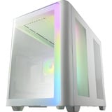 FSP M580, Tower-Gehäuse weiß, Tempered Glass x 2