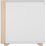 Fractal Design Summit Chalk White Solid, Tower-Gehäuse weiß/holz