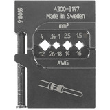 GEDORE Crimp-Zangen-Set INDUSTRIAL (S 8140 J), 4-teilig, Crimpzange schwarz, für spezifische Anforderungen im Bereich der industriellen Wartung