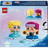 LEGO 43284 Disney Princess Die Mini-Prinzessinnen Anna und Elsa, Konstruktionsspielzeug 