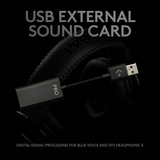 Logitech Gaming G PRO X Headset , Gaming-Headset schwarz