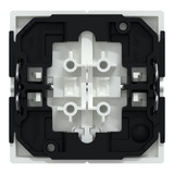 Merten Doppelwippe zweiteilige Wippe mit Kontrollfenster für Schalter und Taster weiß (glänzend), Retail