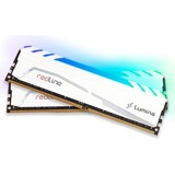 Mushkin DIMM 32 GB DDR5-6400 (2x 16 GB) Dual-Kit, Arbeitsspeicher weiß, MLB5C640BGGP16GX2, Redline Lumina White