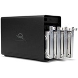 OWC ThunderBay 4, Laufwerksgehäuse schwarz, 4-Bay Thunderbolt 3 External Drive Enclosure