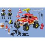 PLAYMOBIL 71824 Action Heroes Feuerwehrtruck, Konstruktionsspielzeug 