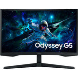 SAMSUNG Odyssey G5 S32CG554EU, Gaming-Monitor 80 cm (32 Zoll), schwarz, QHD, VA, Curved, DP, HDMI, 165Hz Panel