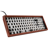 Sharkoon SKILLER SGK50 S2 Wood Barebone, Gaming-Tastatur holz