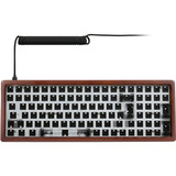 Sharkoon SKILLER SGK50 S2 Wood Barebone, Gaming-Tastatur holz