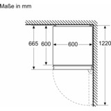 Siemens KG39NXICF iQ300, Kühl-/Gefrierkombination edelstahl/grau