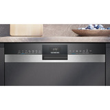Siemens SN53ES22AE iQ300 , Spülmaschine edelstahl (gebürstet)/schwarz, 60 cm, Home Connect