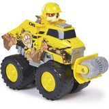 Spin Master Paw Patrol Rescue Wheels - Rubbles Bulldozer Monstertruck mit Rubble Hundefigur, Spielfahrzeug 