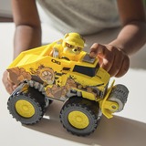 Spin Master Paw Patrol Rescue Wheels - Rubbles Bulldozer Monstertruck mit Rubble Hundefigur, Spielfahrzeug 