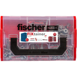fischer FixTainer - DuoLine + Schraube, Dübel hellgrau/rot, 181-teilig