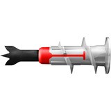 fischer FixTainer - DuoLine + Schraube, Dübel hellgrau/rot, 181-teilig