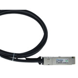 BlueOptics BlueLAN Direct Attach Kabel kompatibel zu NVIDIA MCP1650-H001E30 QSFP56 schwarz, 1 Meter