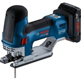 Bosch Akku-Stichsäge GST 18V-155 SC Professional, 18Volt blau/schwarz, 2x Akku ProCORE18V 4,0Ah, in L-BOXX