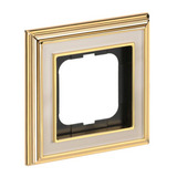 Busch-Jaeger Rahmen 1-fach, Abdeckung weiß, Retail