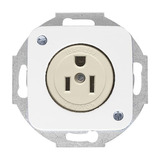 Busch-Jaeger Steckdose Reflex Schutzkontakt 15 Ampere weiß, Retail