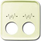 Busch-Jaeger Zentralscheibe 2548-021 G-212, Abdeckung weiß, Retail