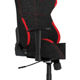 DXRacer Formular L wasserabweisender Stoff, Gaming-Stuhl schwarz/rot