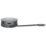 Dell USB-C Mobile Adapter DA305, Dockingstation silber, USB, HDMI, DisplayPort