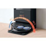 ECOVACS Deebot T50 MAX PRO OMNI (Gen2), Saugroboter schwarz, Mit All-in-One OMNI Station