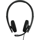 EPOS | Sennheiser ADAPT 160 USB II, Headset schwarz, Stereo, USB